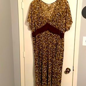 Autumn Squared Casual Dress Size 22W